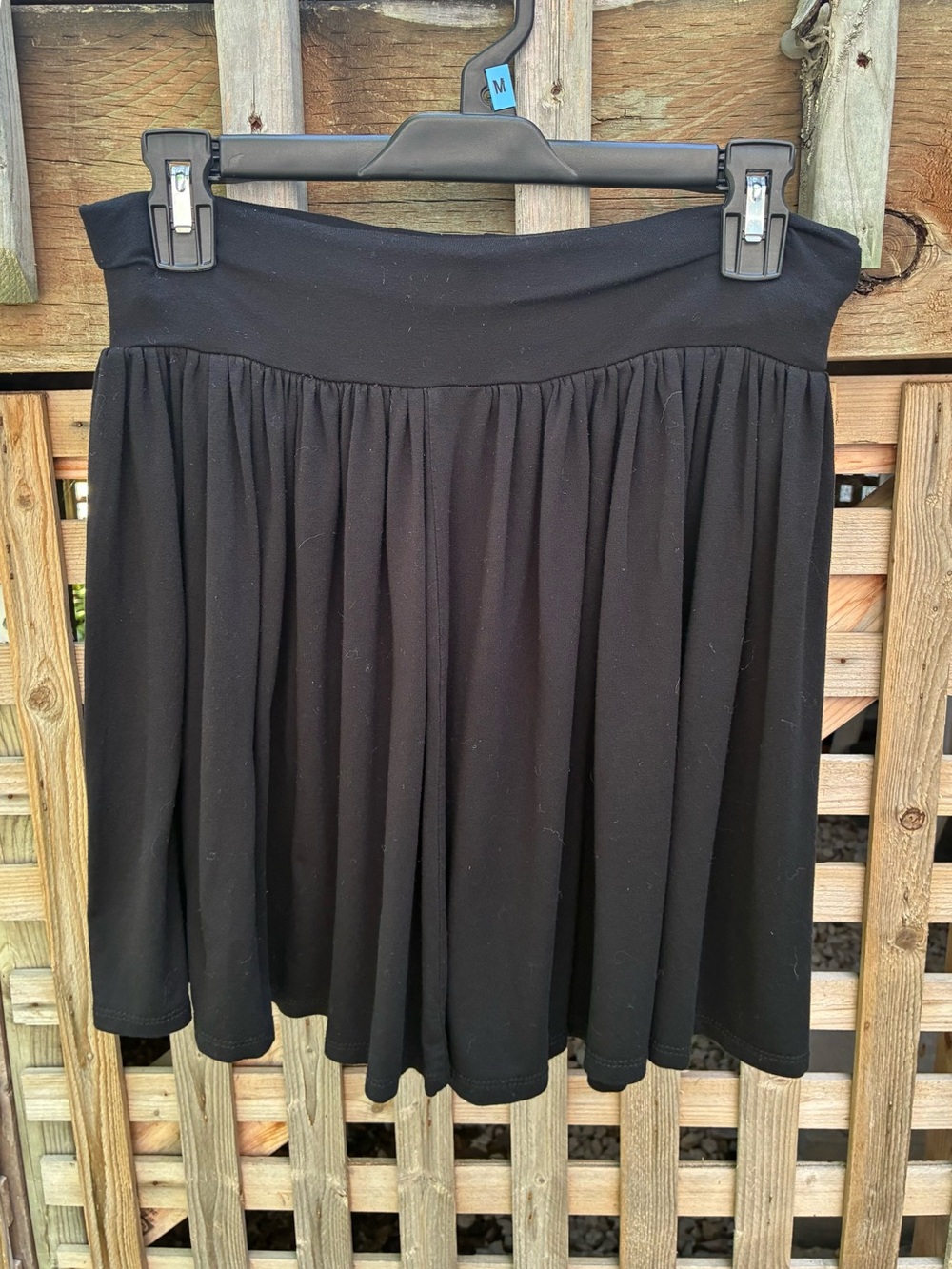 Classic Black Women's Skirt - Comfortable Flared Style